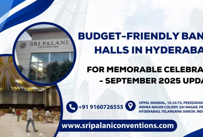 Sri Palani Convention Hall Hyderabad - Best Budget Banquet Hall for Weddings & Events 2025