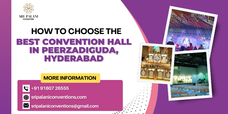 Best convention hall in Peerzadiguda Hyderabad
