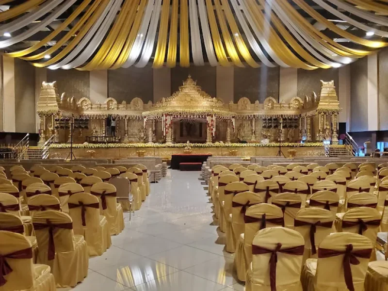 Sri Palani Convention Center in Peerzadiguda, Hyderabad – Grand event venue with spacious halls and modern amenities